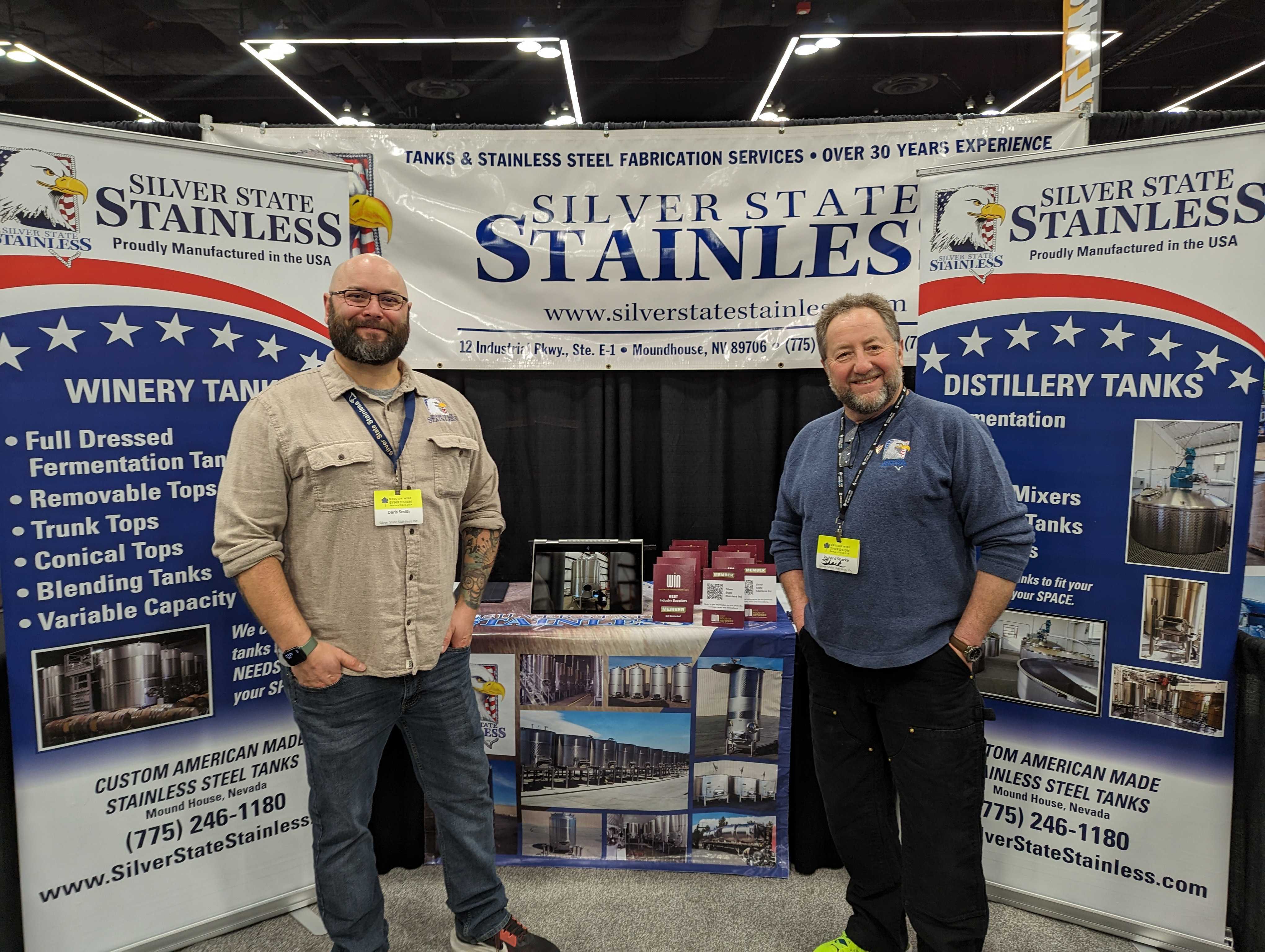 We're at the Oregon Wine Symposium!