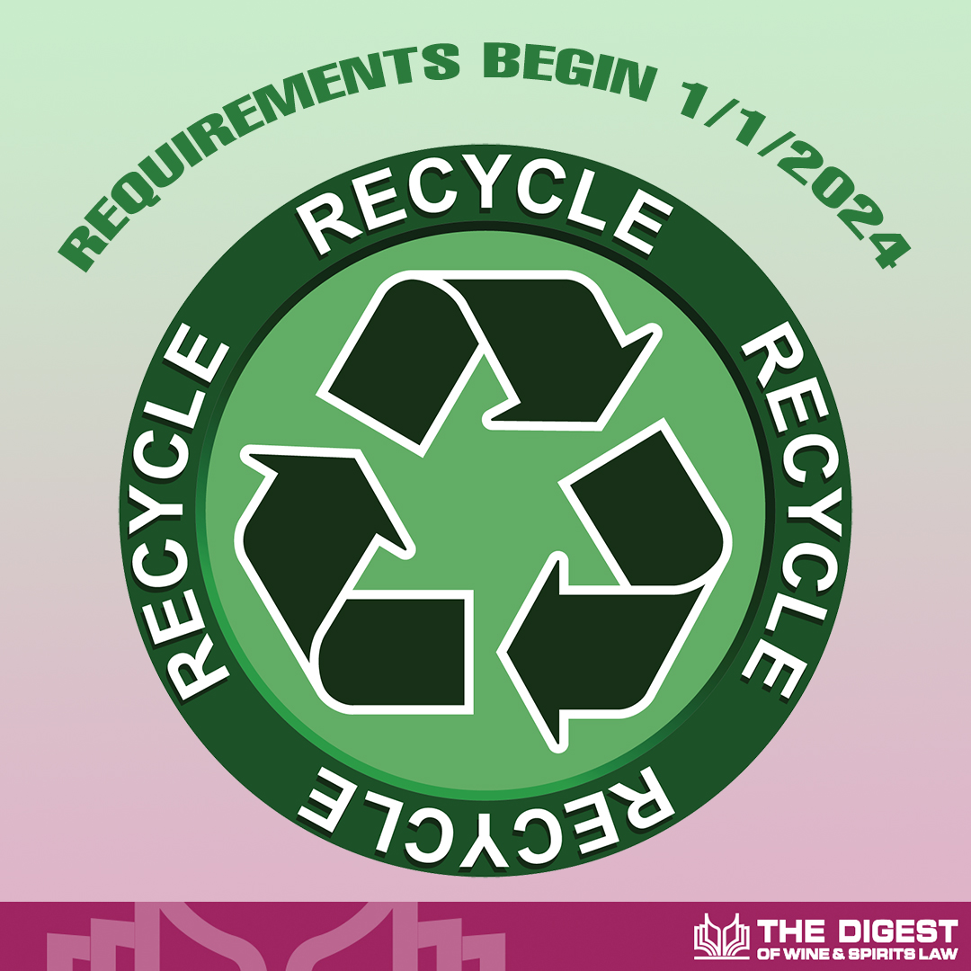 CA Recycling Requirements Begin January 1, 2024
