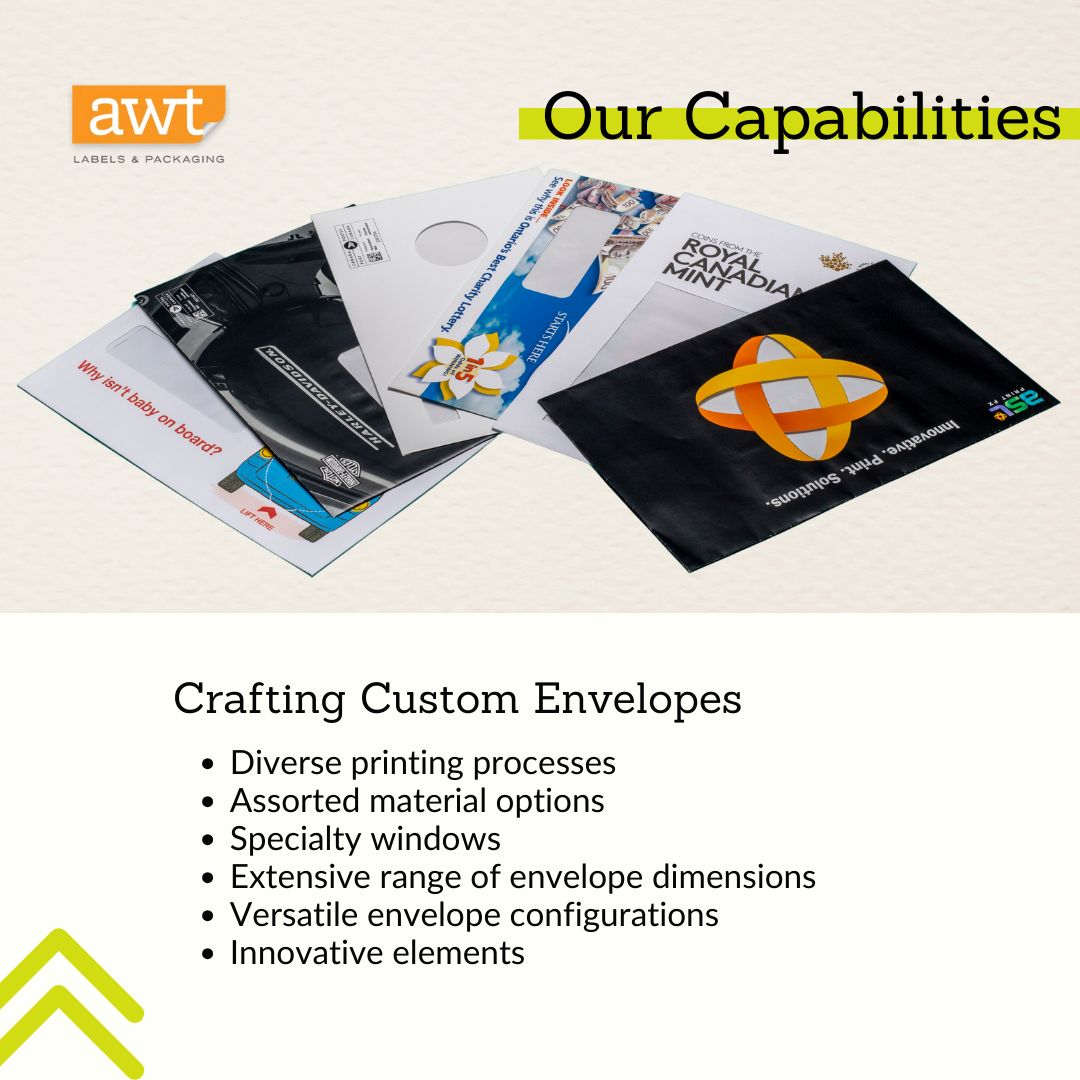 Elevate Your Message with AWT's Custom Envelopes